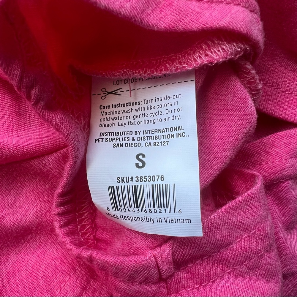 TWO Pink Pet Dog Shirts - Picture 4 of 8